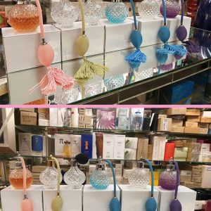 Lege parfumflessen om te vullen met je eigen parfums