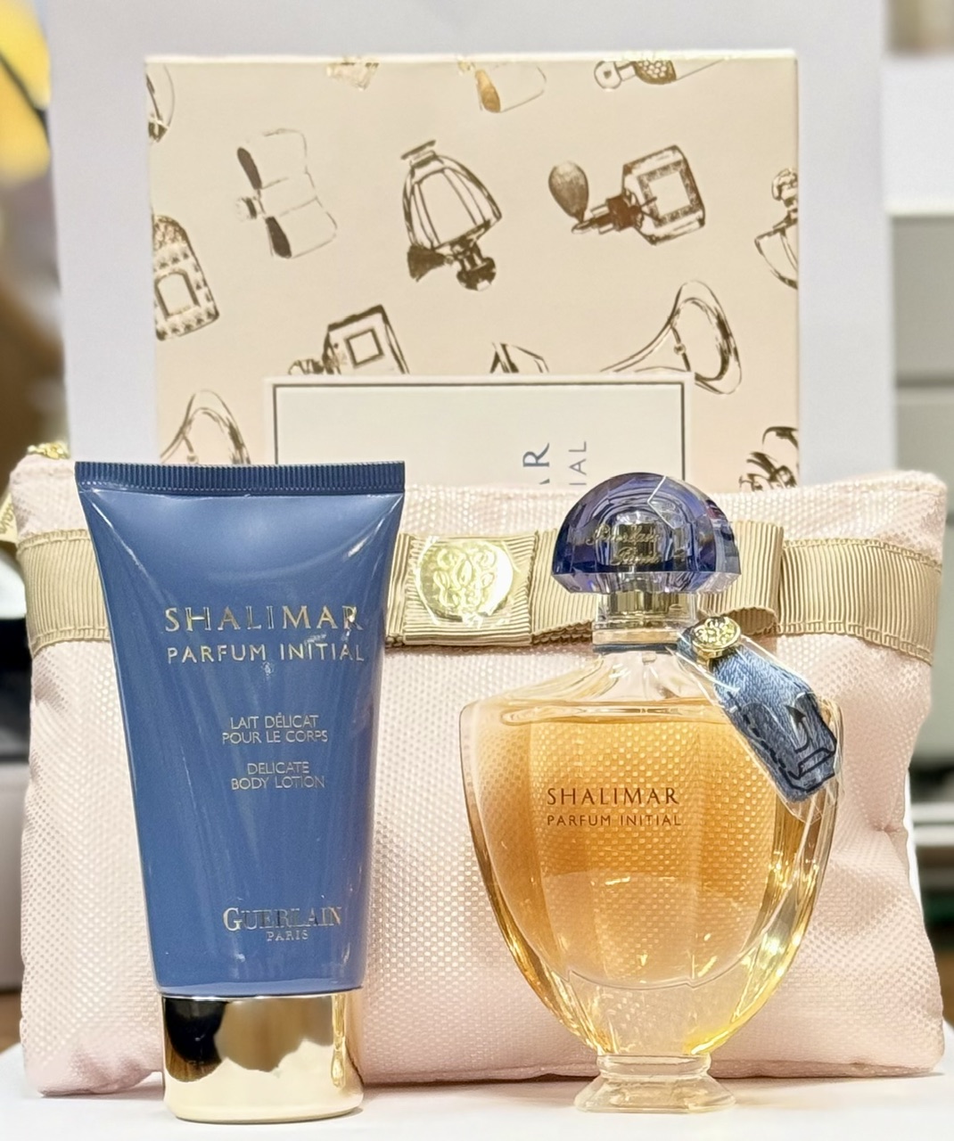 Guerlain Shalimar Parfum Initial EDP 60ml+Body Lotion 75ml